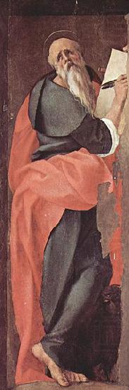 Jacopo Pontormo Hl. Johannes Evangelist, Fragment china oil painting image